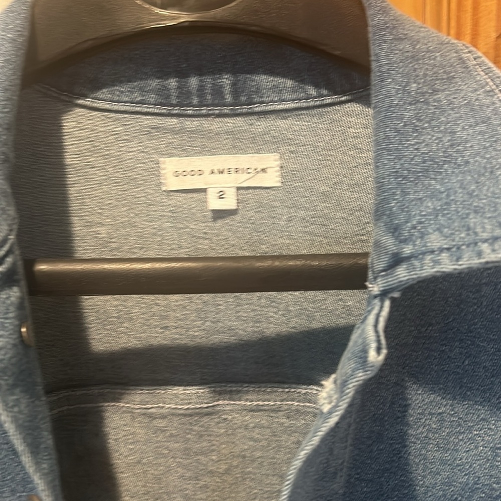 Brand New Good American Jean Jumpsuit - Picture 2 of 5
